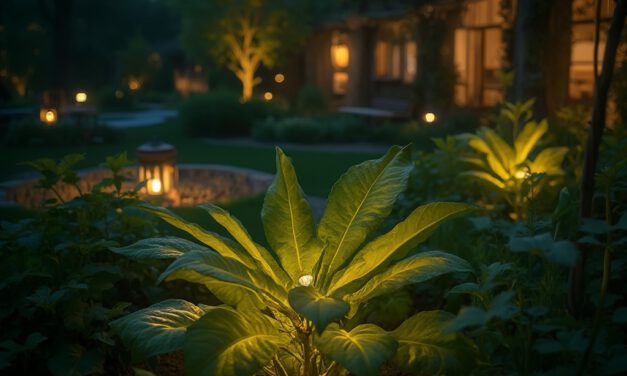 Erhellen Sie Ihre Gartengrenzen: Lichtakzente setzen