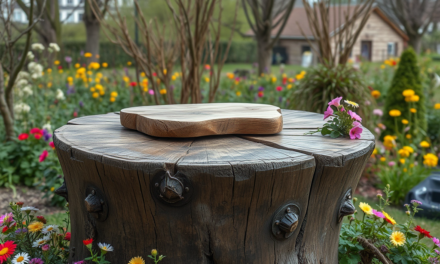 Baumstümpfe im Garten: Entfernen oder Integrieren?