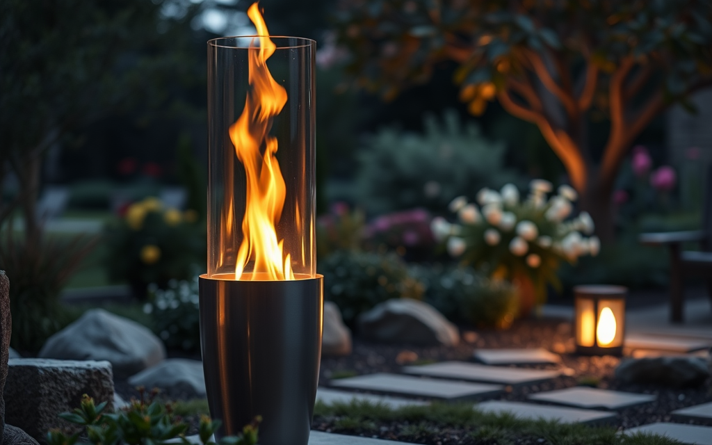 Bioethanol-Kamine: Umweltfreundliches Flammenvergnügen im Garten