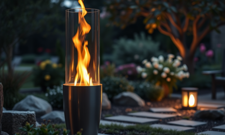 Bioethanol-Kamine: Umweltfreundliches Flammenvergnügen im Garten