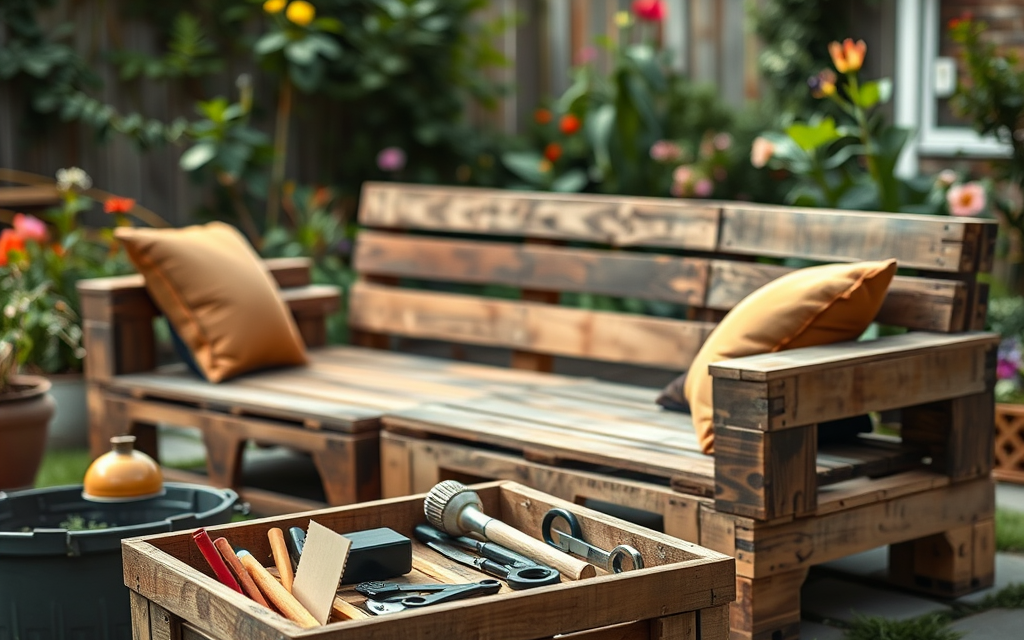 DIY-Gartenmöbel: Stilvoll und nachhaltig selbst gemacht