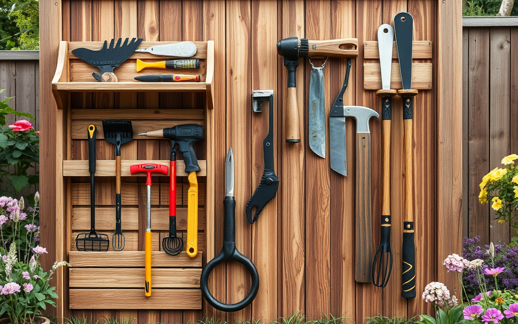 DIY Werkzeugaufbewahrung für den Garten: Praktisch und Stilvoll
