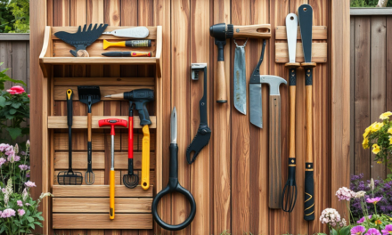 DIY Werkzeugaufbewahrung für den Garten: Praktisch und Stilvoll