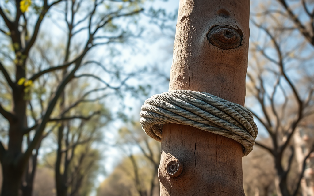 Effektive Baumbefestigungen: Anwendung und Vorteile