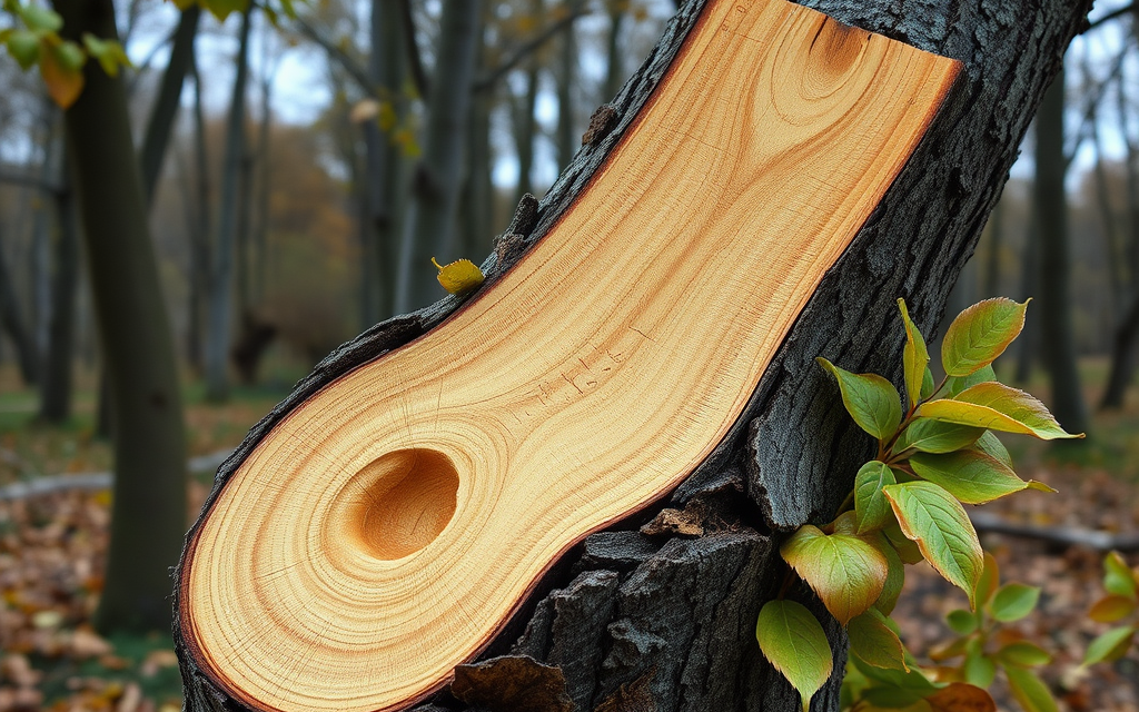 Effektive Pflegemethoden für gesunde Baumwunden