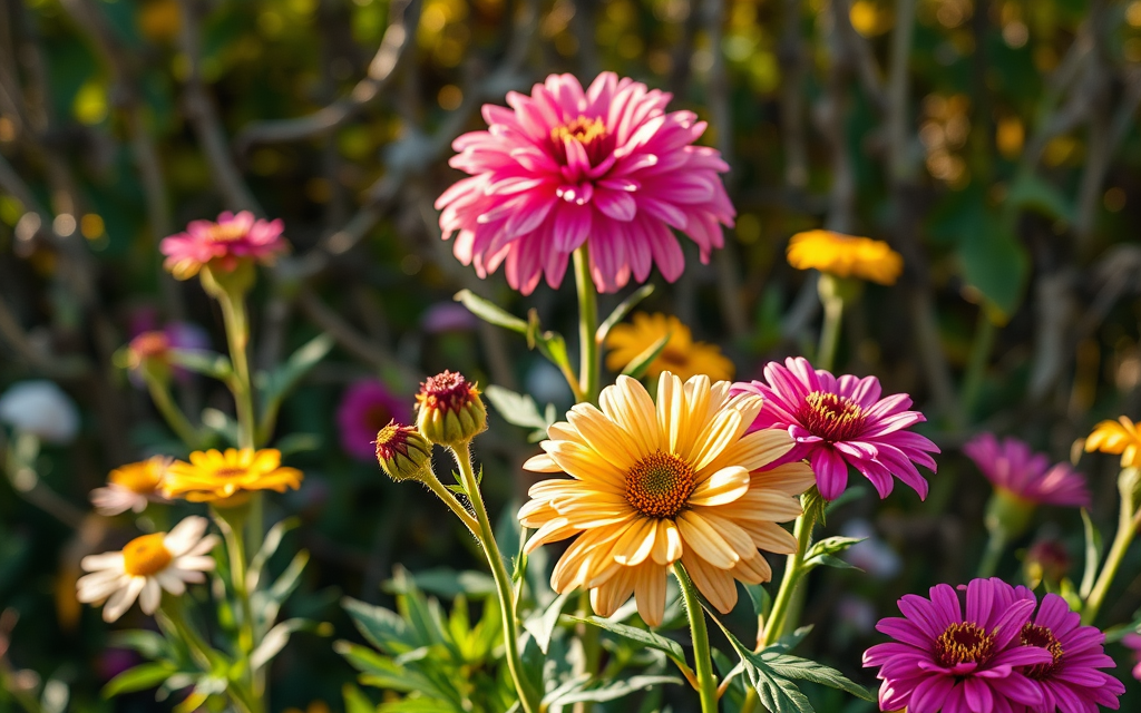Ein Garten voller Farbe: Staudenbeete das ganze Jahr über