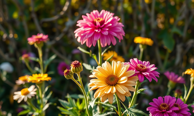 Ein Garten voller Farbe: Staudenbeete das ganze Jahr über