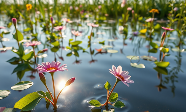 Farbenfrohe Akzente für Ihren Teich: Die besten blühenden Wasserpflanzen