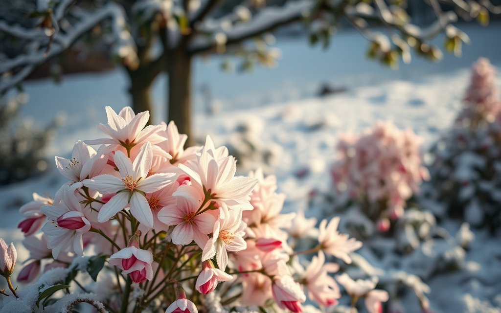 Frostsichere Pflanzen für leuchtende Wintergärten