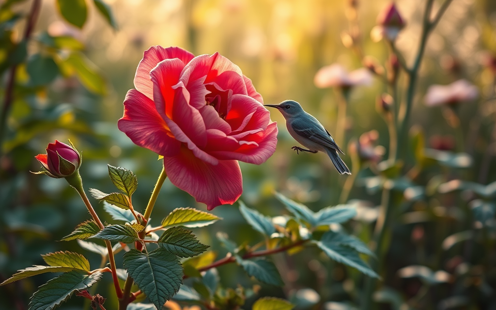 Fünf heimische Pflanzen, die Tierleben im Garten fördern