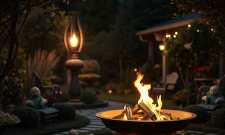 Funkelnde Gartenabende: Innovative Feueraccessoires im Fokus