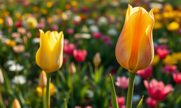 Ganzjährig blühender Garten: Biodiversität durch harmonische Pflanzenwahl