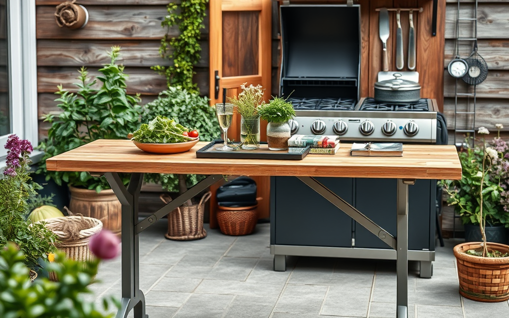 Gartenküche gestalten: Tipps für jedes Budget