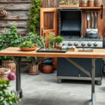 Gartenküche gestalten: Tipps für jedes Budget