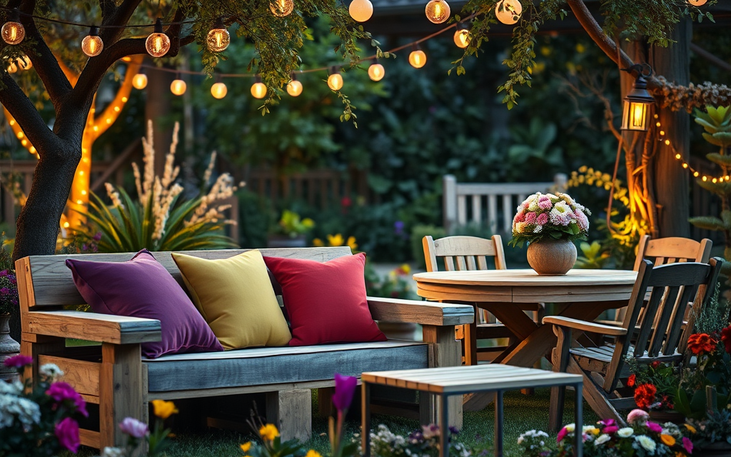 Gartenmöbel aus Paletten: Kreative DIY-Ideen für Ihr grünes Paradies