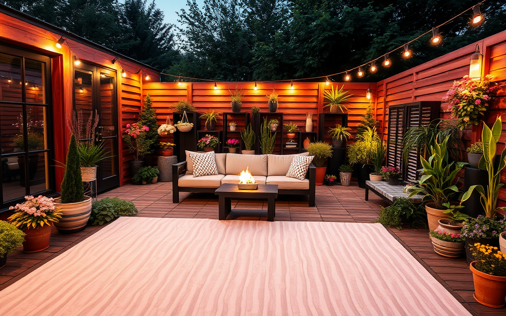 Gartenmöbel stilvoll ergänzen: Die besten Accessoires für Ihre Outdoor-Oase