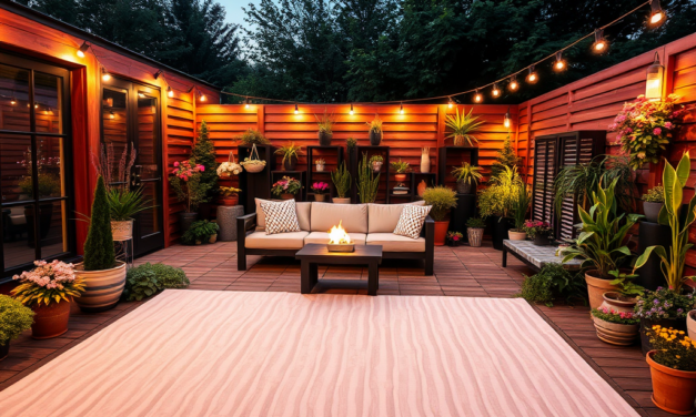 Gartenmöbel stilvoll ergänzen: Die besten Accessoires für Ihre Outdoor-Oase