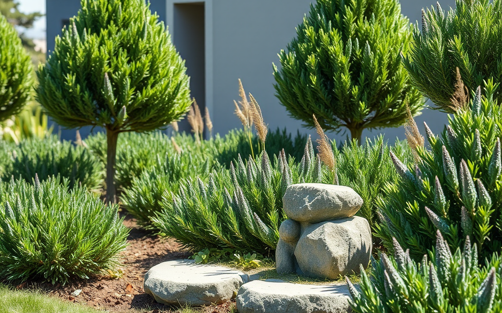 Gestalten Sie Ihren Garten modern mit niedrig wachsenden Hecken