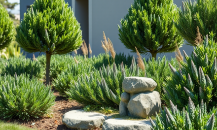 Gestalten Sie Ihren Garten modern mit niedrig wachsenden Hecken