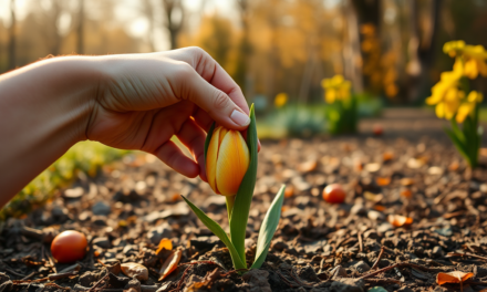Herbstzeit ist Pflanzzeit: Zwiebeln stecken für eine blühende Frühjahrspracht