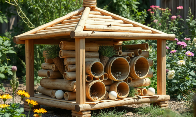 Insektenhotels einfach selbst bauen: So fördern Sie die Artenvielfalt im Garten