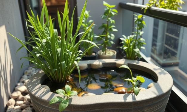 Kleine Paradiese: Wasserpflanzen für den Balkongarten