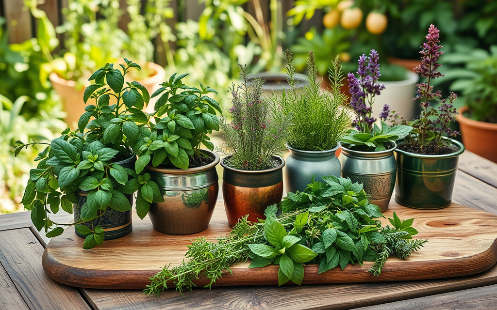 Kräutergärten und Pflanzgefäße: Ein Muss für Ihre Gartenküche