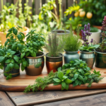 Kräutergärten und Pflanzgefäße: Ein Muss für Ihre Gartenküche