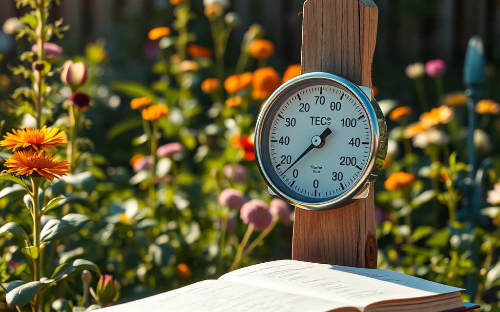 Mit der Temperaturkarte zur optimalen Gartenpflege