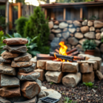 Nachhaltige Feuerstellen: Altem Material neues Leben einhauchen