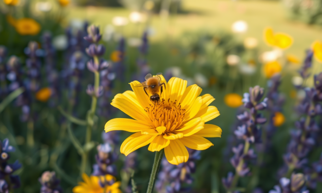 Naturnahe Gartengestaltung: Bienengarten einfach anlegen