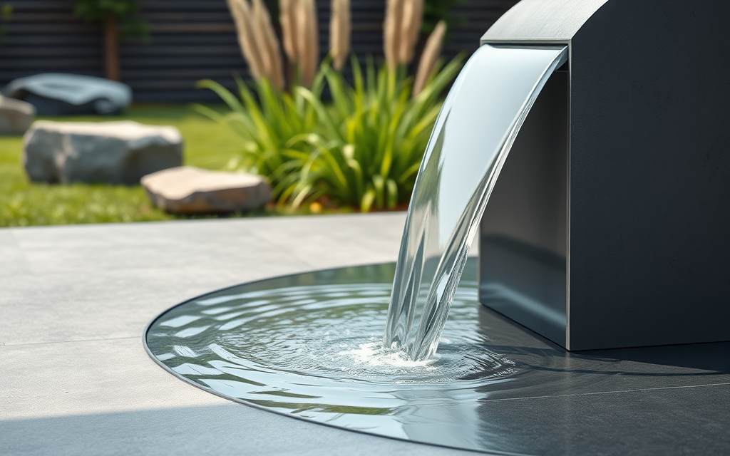 Perfekte Wasser-Features für Ihren Garten: Entspannung und Stil vereint