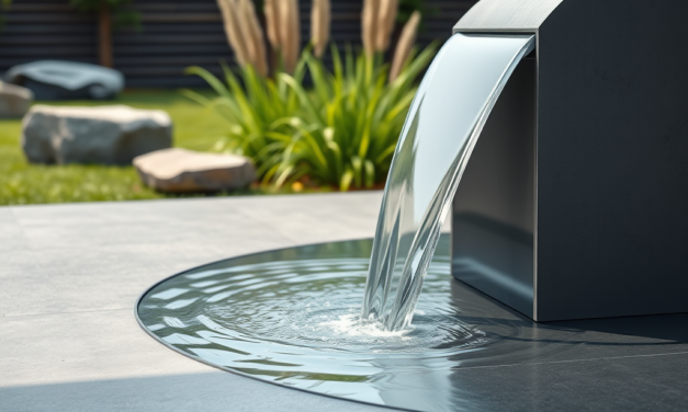 Perfekte Wasser-Features für Ihren Garten: Entspannung und Stil vereint