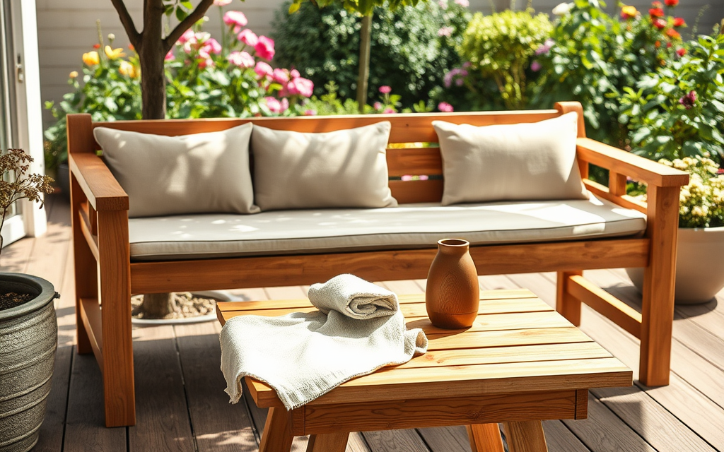 Pflege von Gartenmöbeln: Tipps und Material-Checkliste