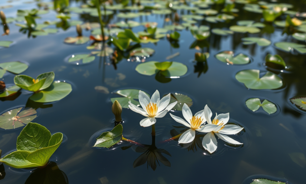 Pflegeleichte Wasserpflanzen für den Gartenteich: Einfache Tipps für ein blühendes Paradies