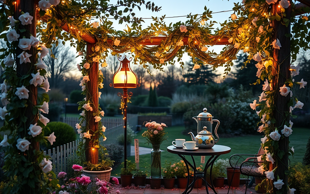 Romantische Gartenlauben: Erschaffen Sie Ihren Rückzugsort im Grünen