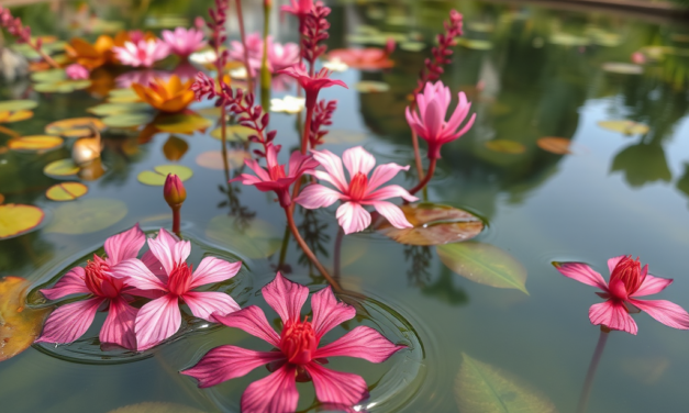 Schwimmpflanzen: Ästhetik und Nutzen für Ihren Gartenteich