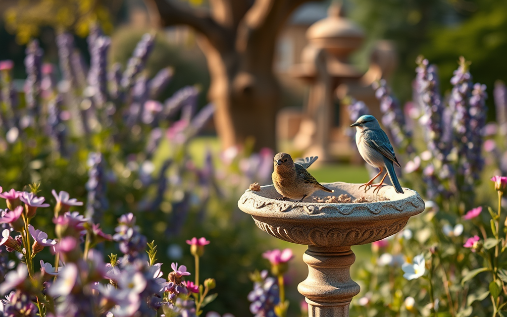 Verwandeln Sie Ihren Garten in ein Paradies für Vögel