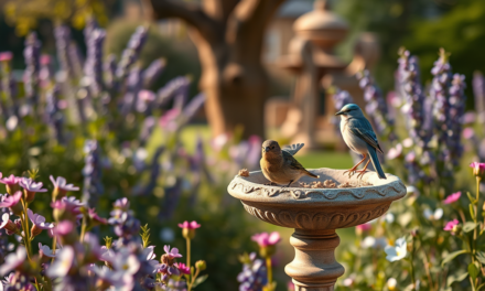 Verwandeln Sie Ihren Garten in ein Paradies für Vögel