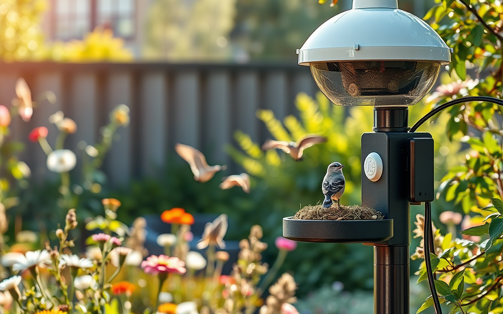 Vogelschutz im Garten: Mit Technik die Natur unterstützen