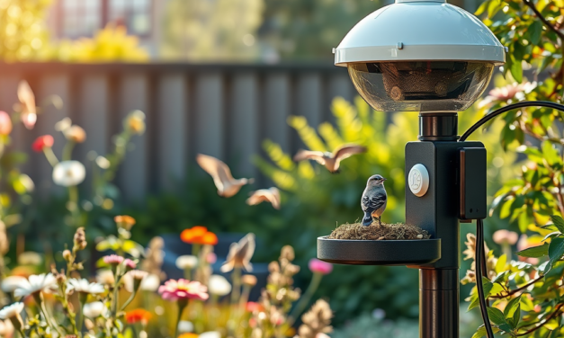Vogelschutz im Garten: Mit Technik die Natur unterstützen