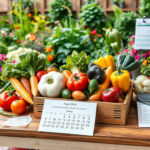 Vom Samen zur Ernte: Der ultimative Pflegekalender für Gemüsegartenliebhaber