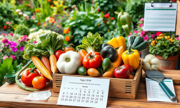 Vom Samen zur Ernte: Der ultimative Pflegekalender für Gemüsegartenliebhaber